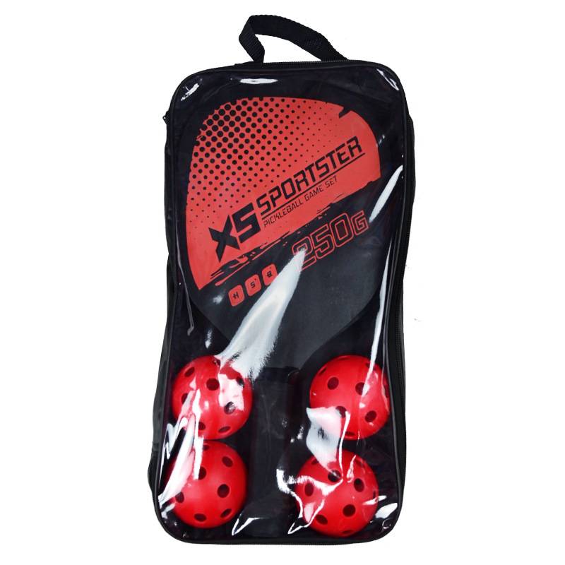 Red Pek -racket set (two shots, 4 balls and 1 pack)
